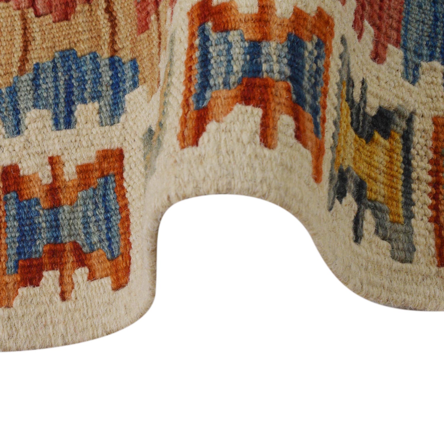 Short Kilim Runner 1' 8" x 4' 11" ft / 52 x 150 cm - No. B35874