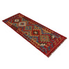 Multi Color ful Flat-Weave Wool Kilim Runner 1' 9" x 5' 1" ft / 54 x 155 cm - No. B35875