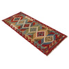 Handmade Vegetable Kelim Runner 1' 10" x 4' 11" ft / 56 x 150 cm - No. B35877