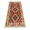 Hand Woven Wool Kelim Runner 1' 10" x 4' 7" ft / 57 x 140 cm - No. B35880
