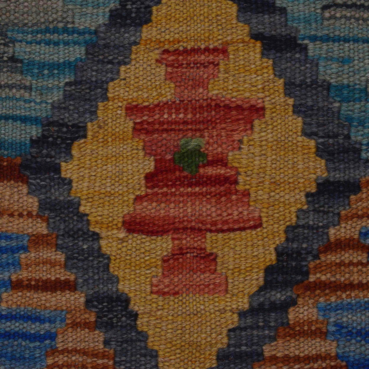 Short Chobi Kilim Runner 1' 8" x 4' 11" ft / 52 x 150 cm - No. B35882