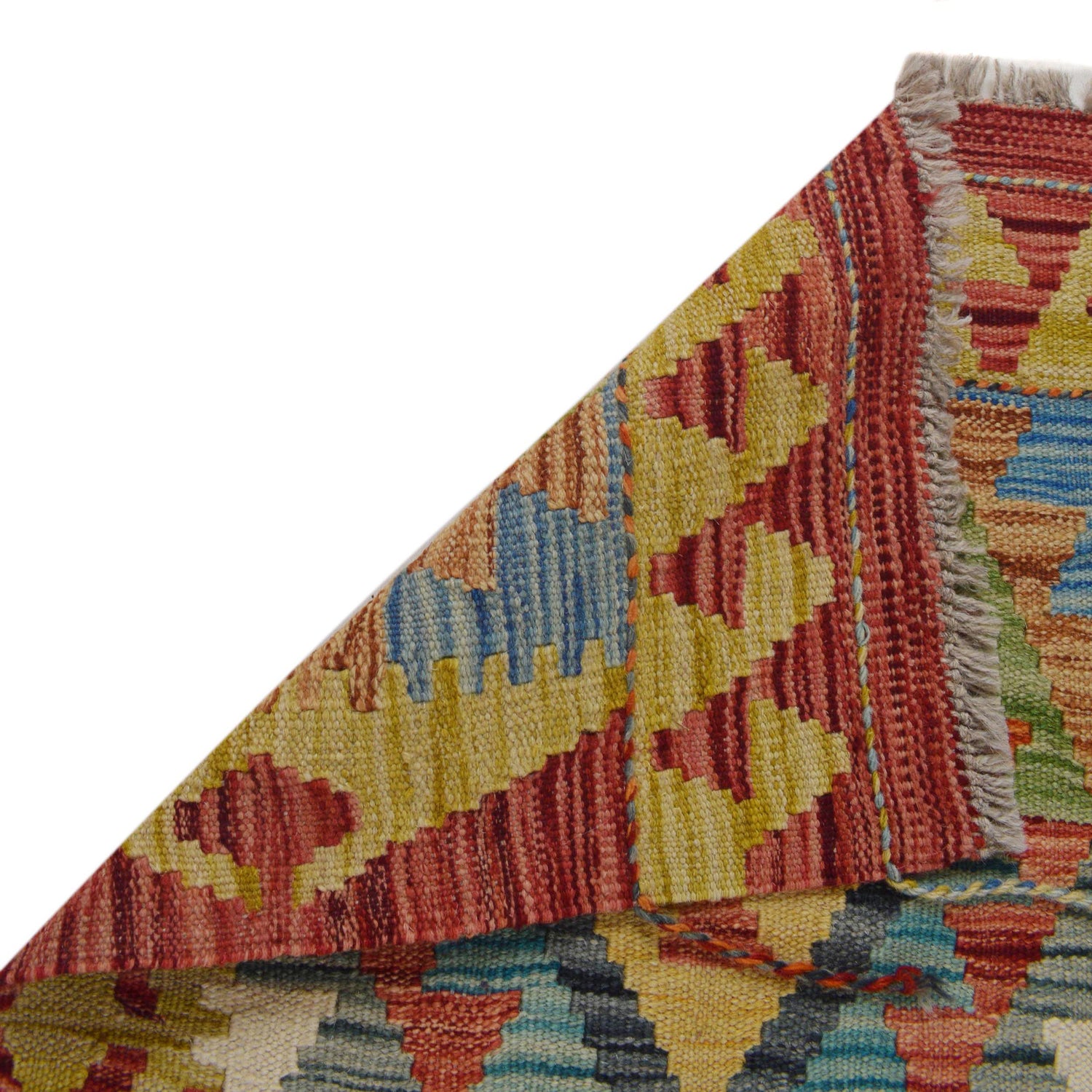 Short Chobi Kilim Runner 1' 8" x 4' 11" ft / 52 x 150 cm - No. B35882