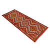 Hand Knotted Flatweave Kilim Runner 1' 10" x 5' 2" ft / 57 x 158 cm - No. B35883