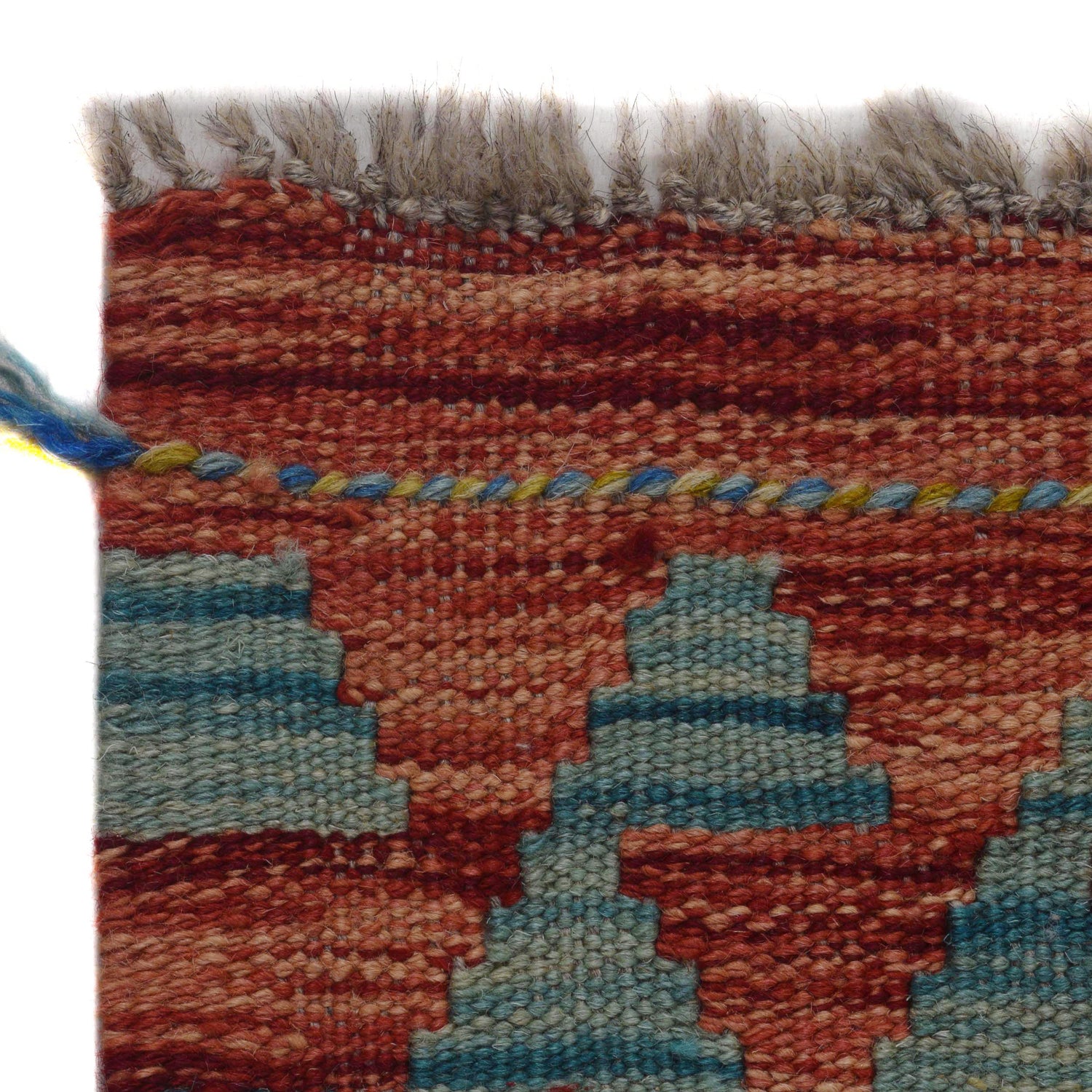 Handmade Vegetable Kilim Runner 1' 9" x 4' 11" ft / 53 x 149 cm - No. B35888