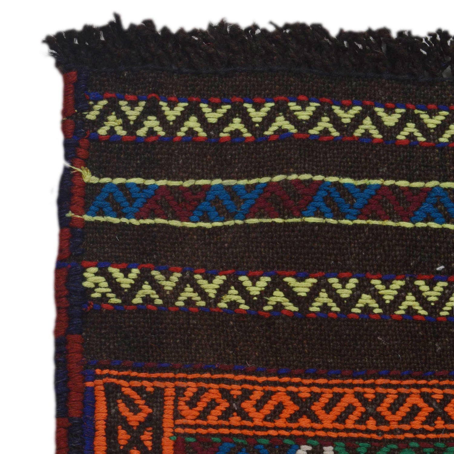 Short Kilim Runner 2' 3" x 7' 3" ft / 68 x 220 cm - No. B35891