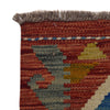Hand Woven Wool Kelim Runner 1' 9" x 5' 0" ft / 53 x 152 cm - No. B35916