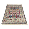 Handmade Soumak Kelim 4' 5" x 6' 1" ft / 135 x 185 cm - No. B36527
