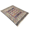 Handmade Soumak Kelim 4' 5" x 6' 1" ft / 135 x 185 cm - No. B36527