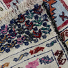 Handmade Soumak Kelim 4' 5" x 6' 1" ft / 135 x 185 cm - No. B36527