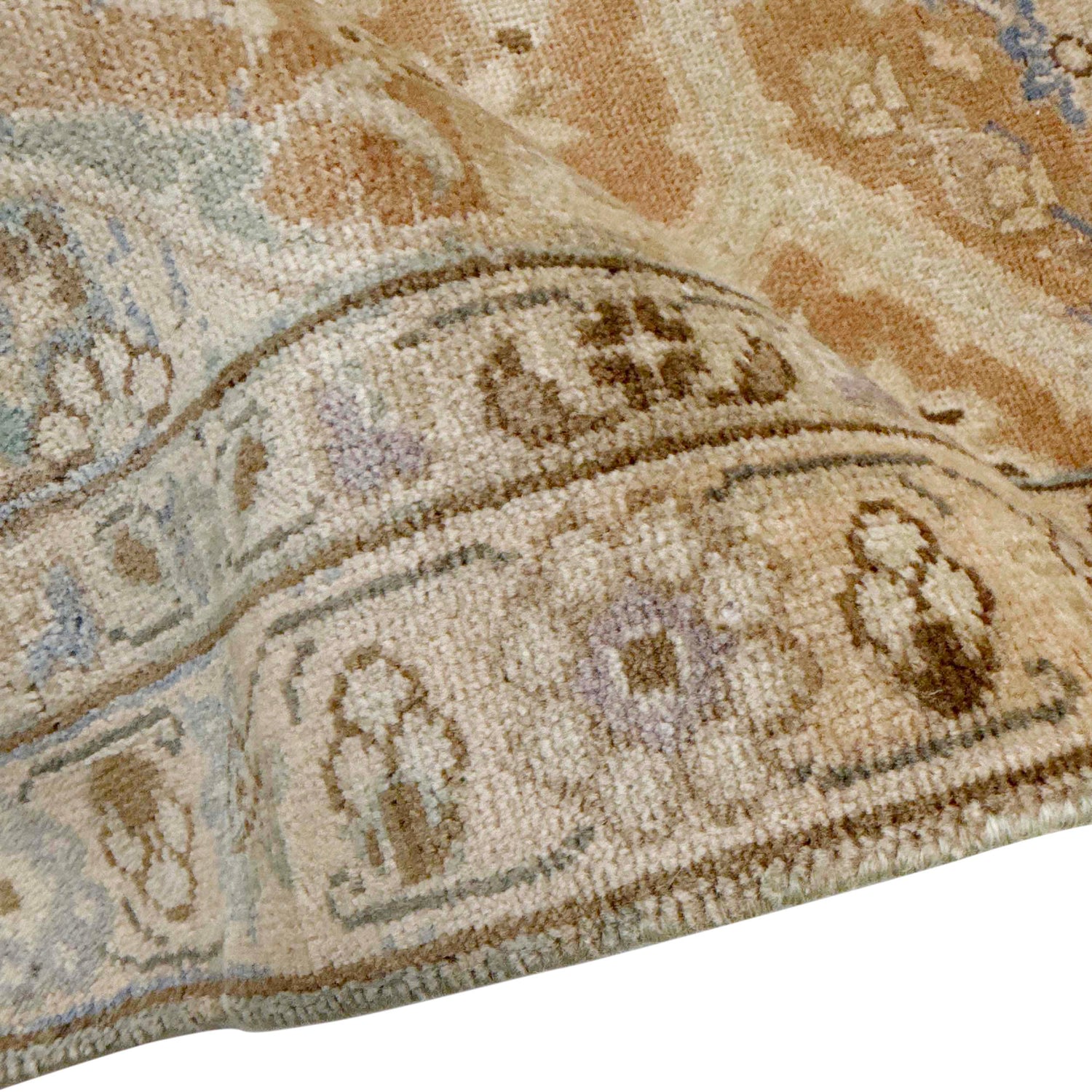 Persian Floral Design Rug 6' 9" x 10' 6" ft / 206 x 321 cm - No. B39596a