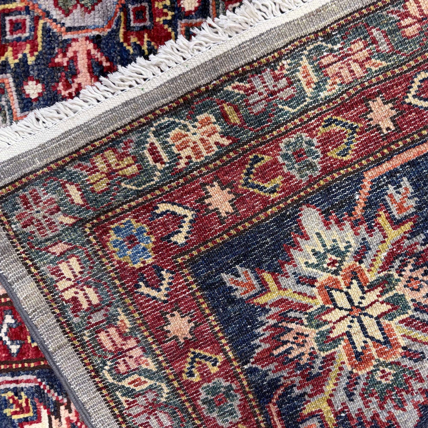 Luxury Fine Kazak Carpet 6' 11" x 9' 11" ft / 211 x 303 cm - No. B39601