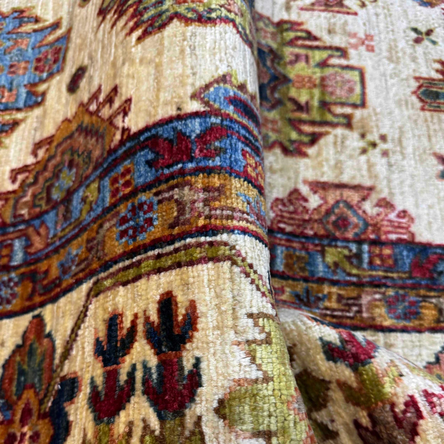 Luxury Fine Waziri Carpet 6' 8" x 9' 5" ft / 202 x 286 cm - No. B39603