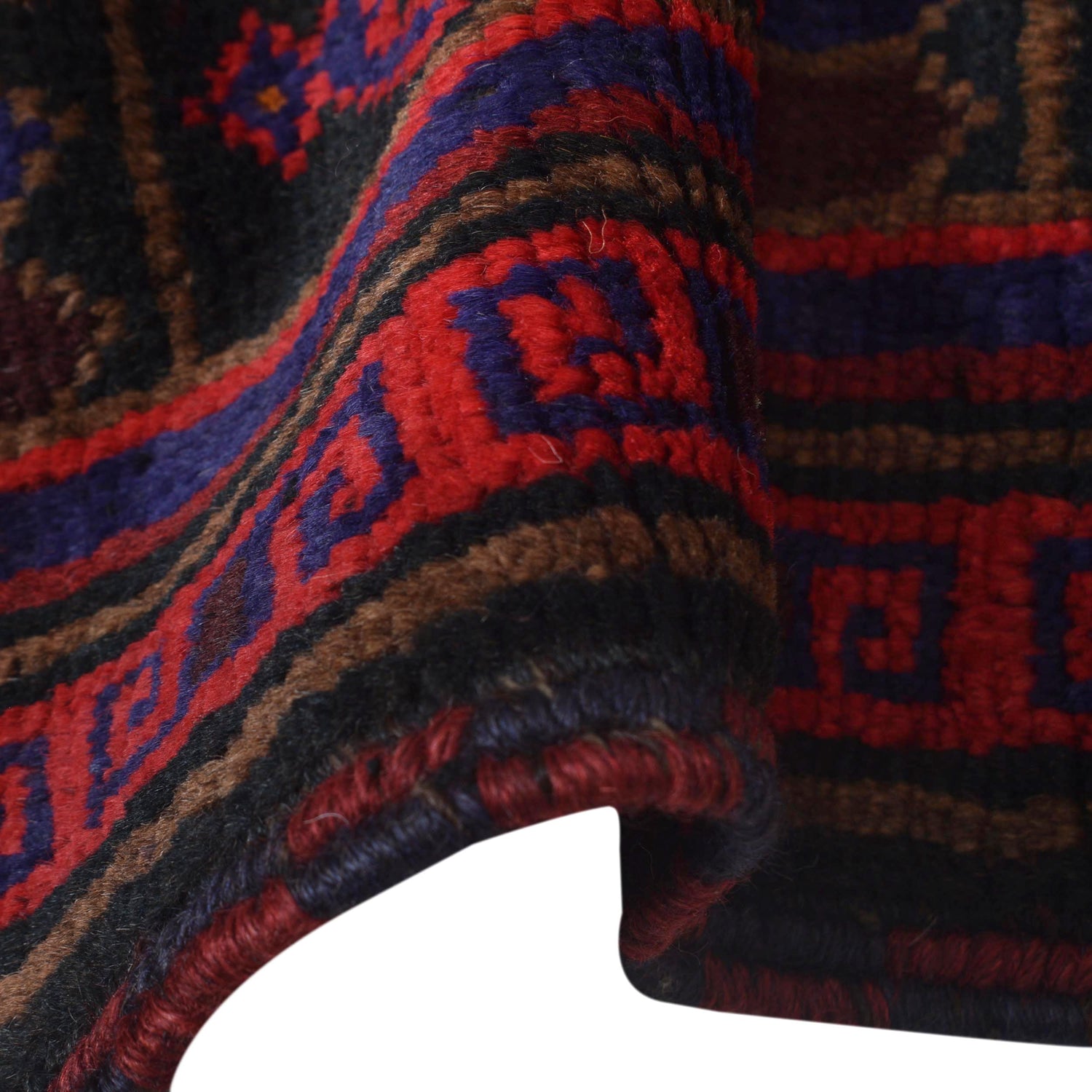 Hand Knotted Baluchi Rug 3' 1" x 4' 9" ft / 93 x 145 cm - No. G15338