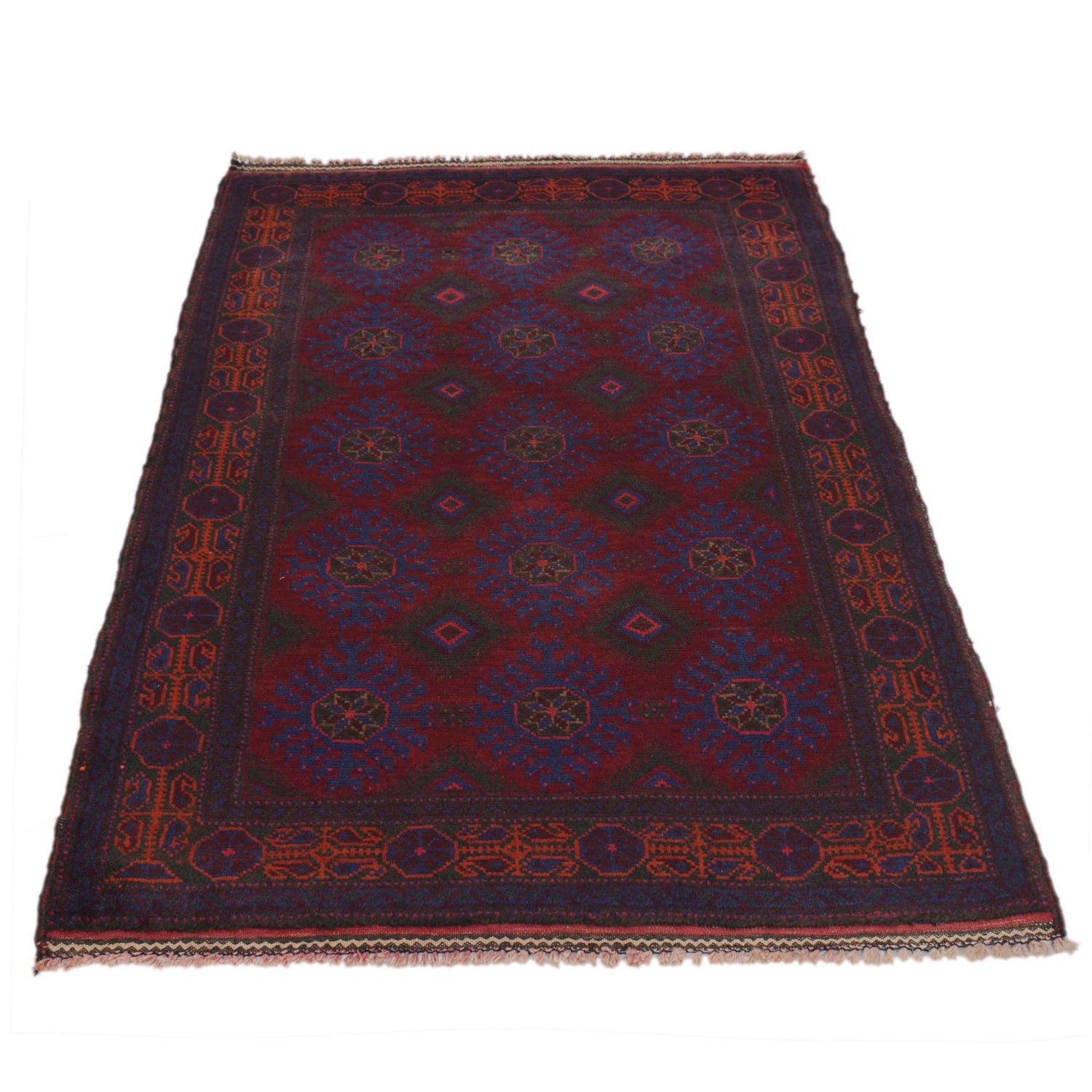 Traditional Baloch Rug 3' 1" x 5' 2" ft / 93 x 158 cm - No. G16058