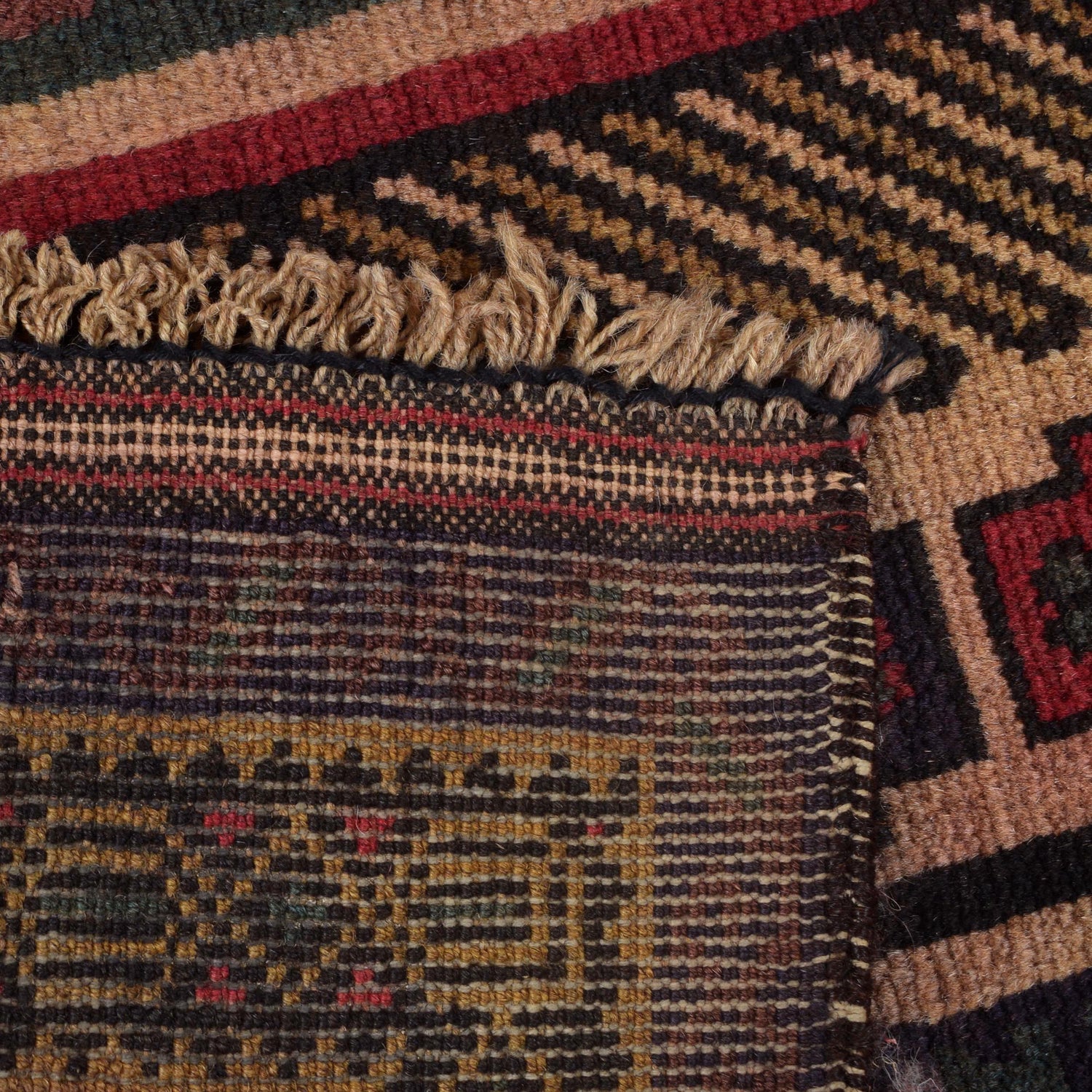 Handmade Picture Area Rug 3' 1" x 4' 4" ft / 94 x 132 cm - No. G16279