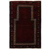 Hand Knotted Prayer Rug 2' 10" x 4' 6" ft / 86 x 137 cm - G16613