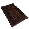 Handmade Prayer Rug 2' 6" x 3' 10" ft / 75 x 118 cm - No. G16920