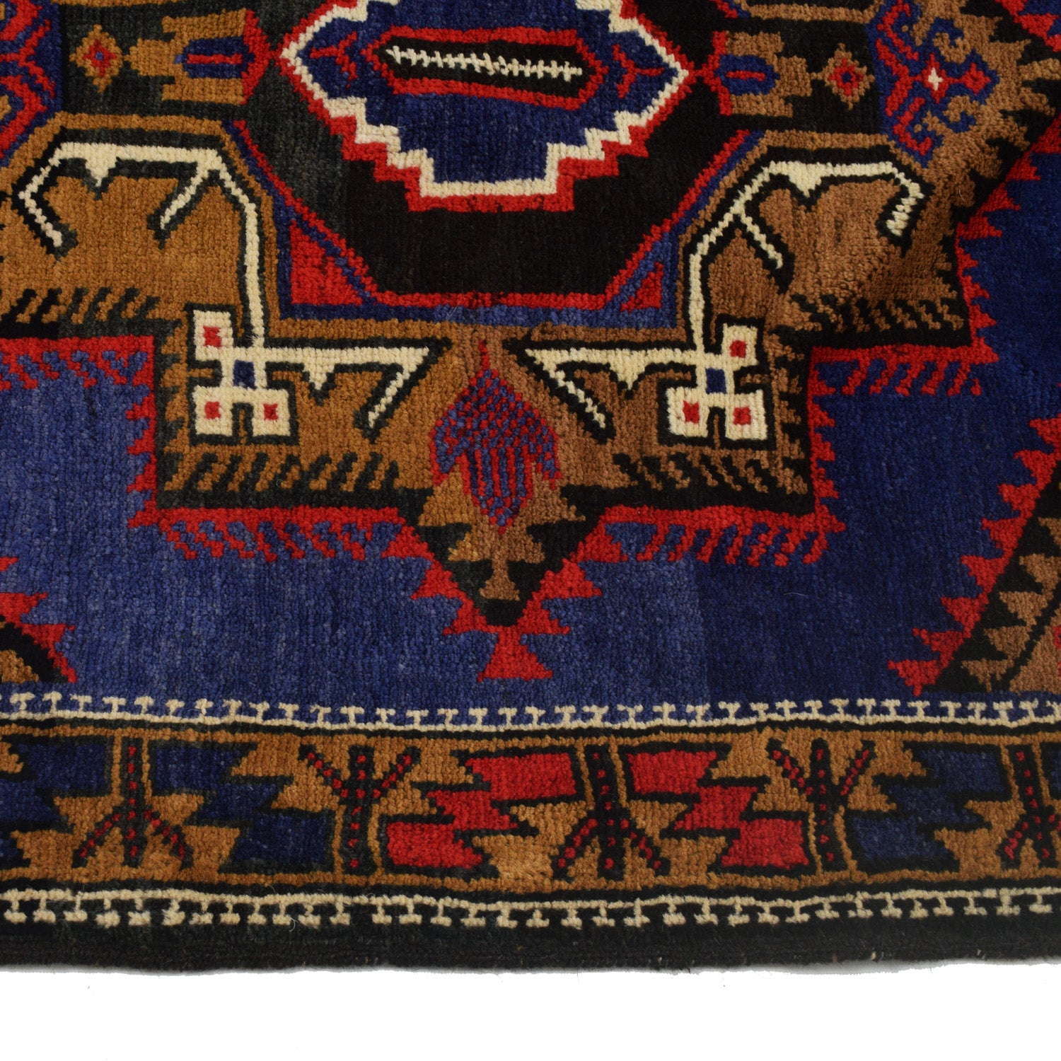 Handmade Balochi Rug 2' 10" x 4' 10" ft / 86 x 148 cm - No. G17005