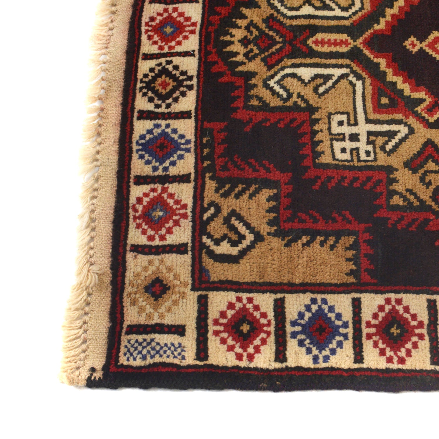 Handmade Balochi Rug 2' 9" x 4' 9" ft / 83 x 144 cm - No. G17624