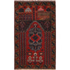 Hand Knotted Prayer Rug 3' 1" x 4' 10" ft / 93 x 147 cm - G18459