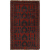 Hand Knotted Prayer Rug 2' 10" x 4' 7" ft / 87 x 140 cm - G18466