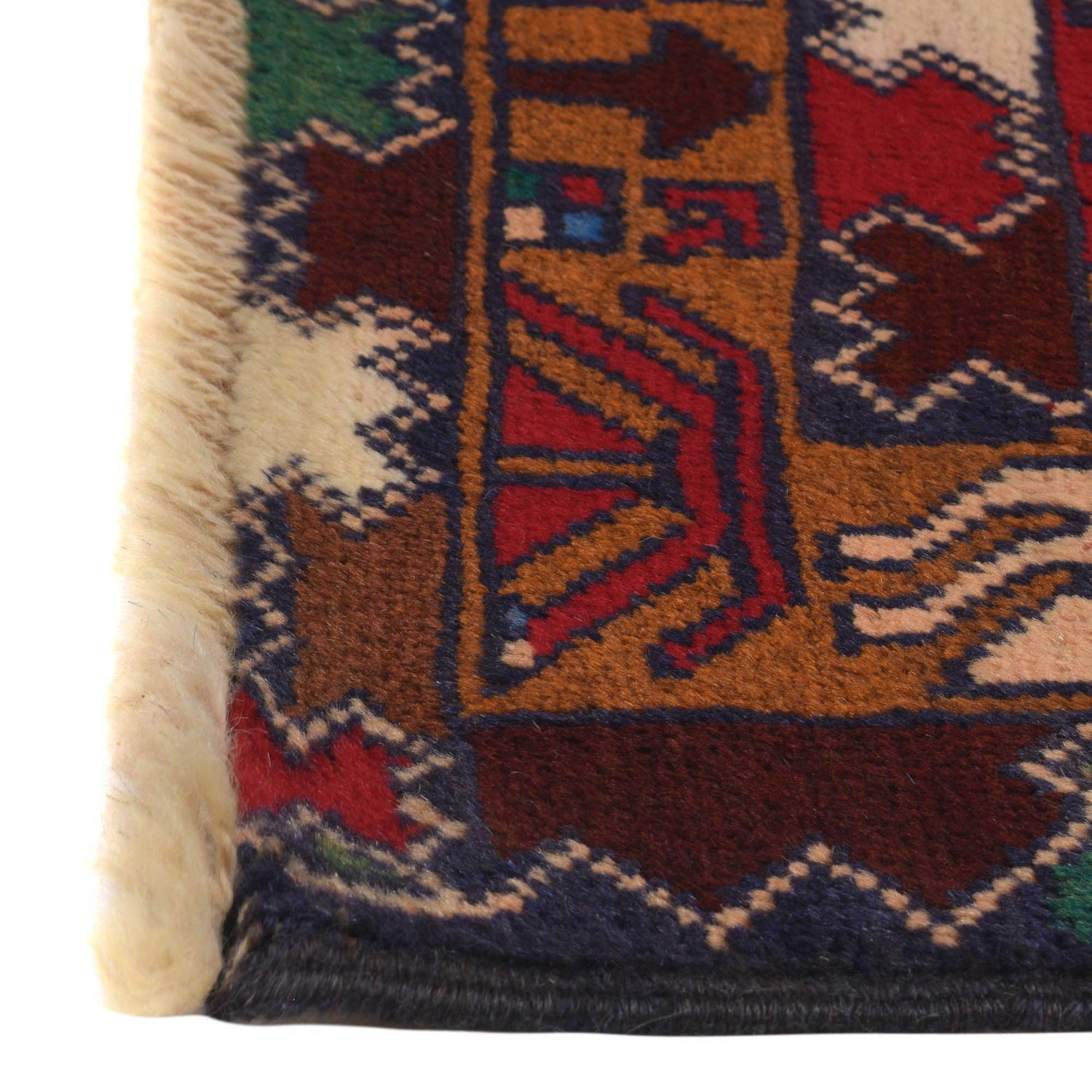 Baluch Small Size Rug 2' 9" x 4' 6" ft / 85 x 137 cm - No. G18888