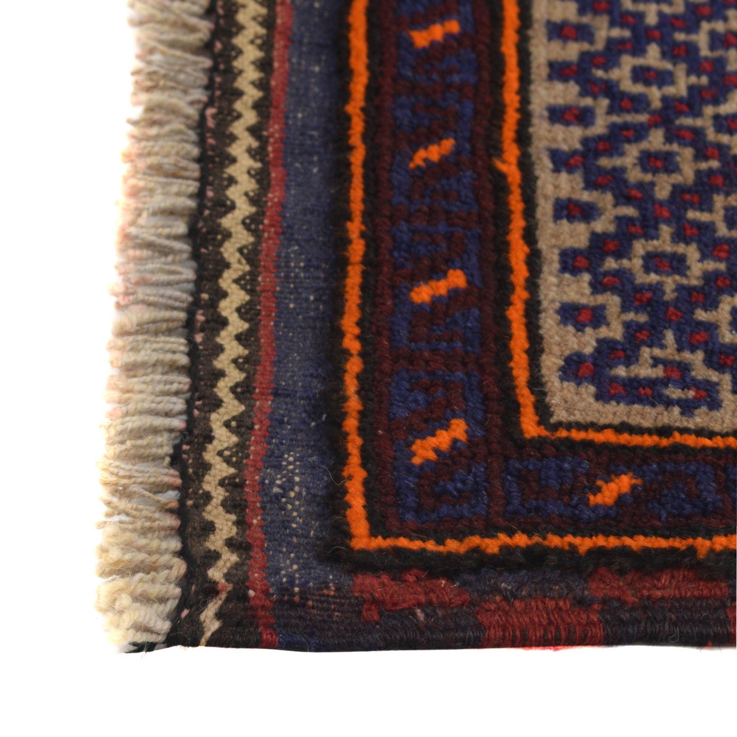 Hand Knotted Prayer Rug 2' 9" x 4' 9" ft / 85 x 144 cm - G18920