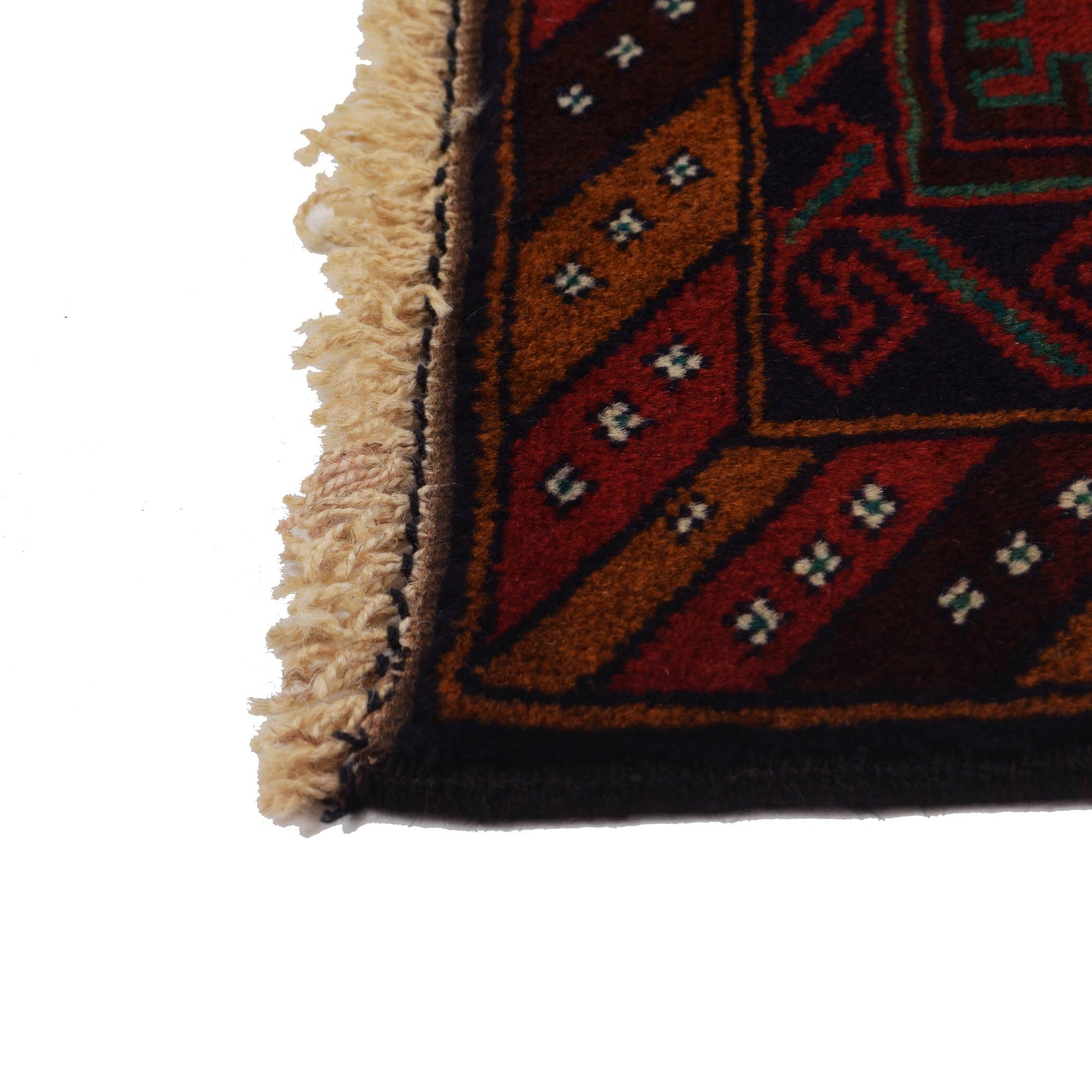 Hand Knotted Baluchi Rug 3' 0" x 4' 7" ft / 91 x 139 cm - No. G19025