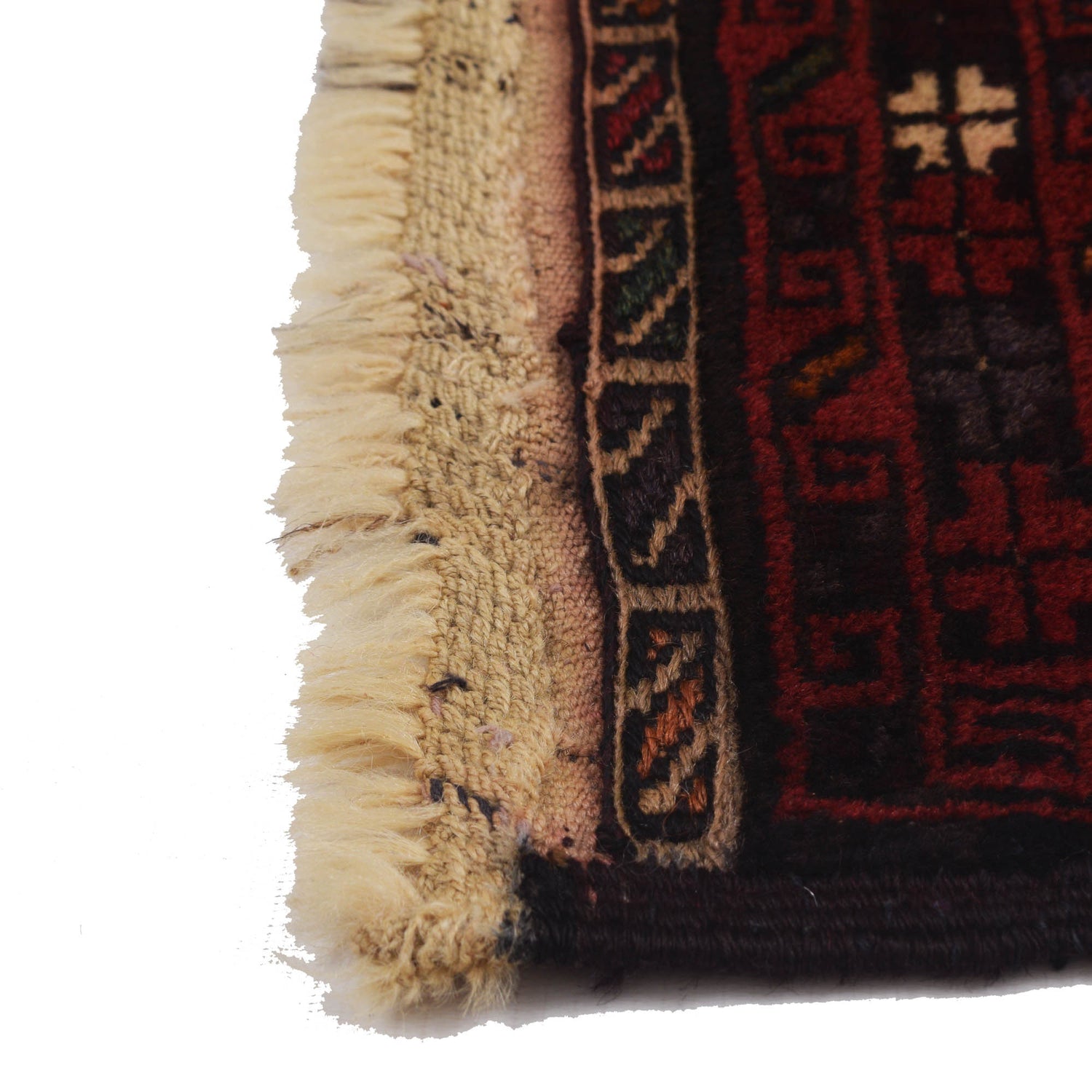 Hand Knotted Baluchi Rug 3' 2" x 4' 8" ft / 96 x 142 cm - No. G19029