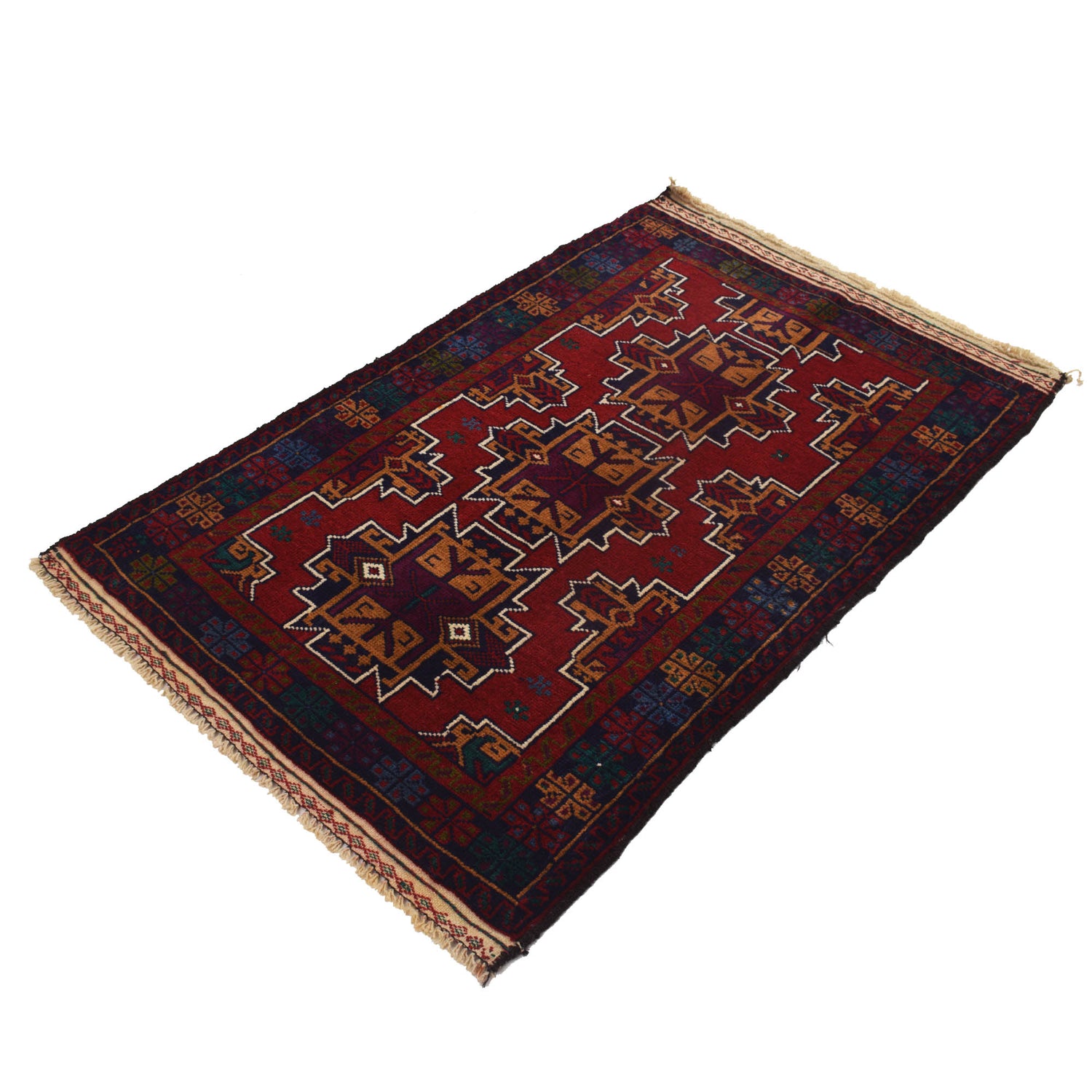 Kilim Cushion Cover 3' 0" x 4' 7" ft / 91 x 139 cm - No. G19034
