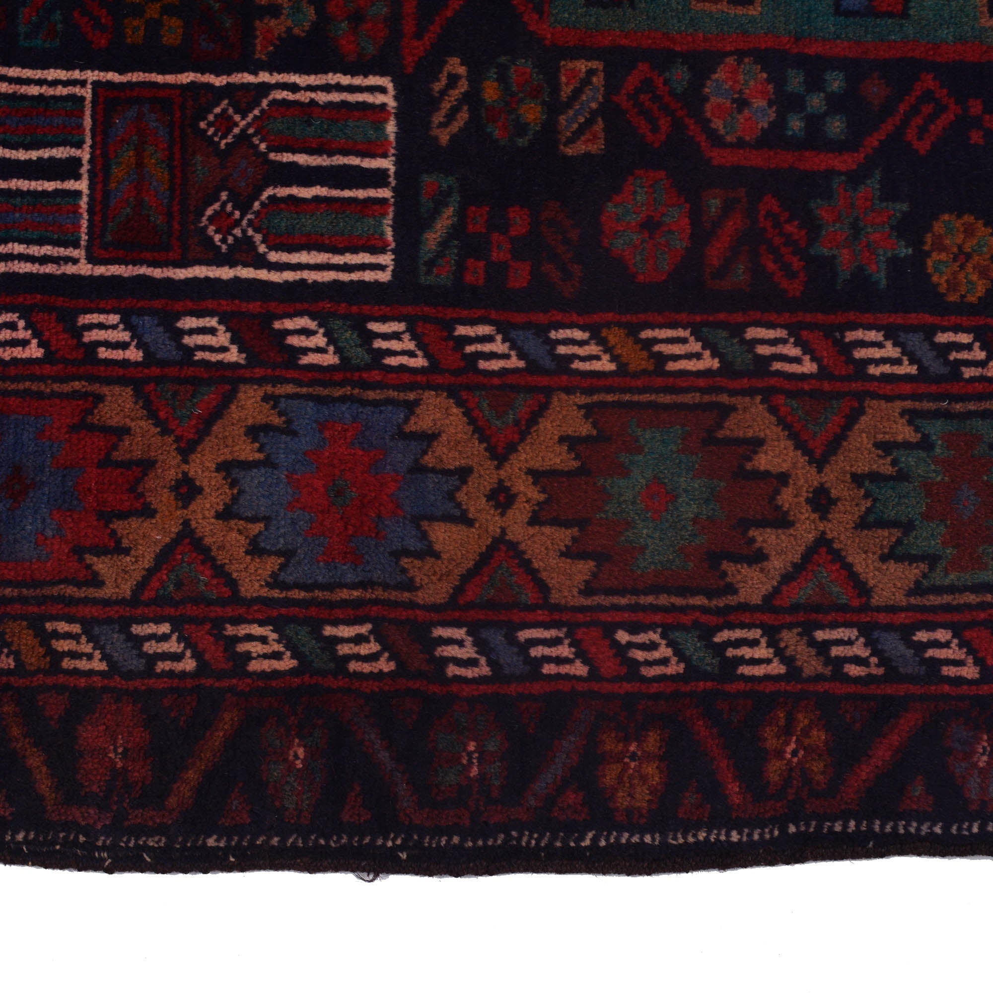 Islamic Prayer Carpet 2' 10" x 4' 5" ft / 87 x 135 cm - G19048