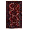 Handmade Balochi Rug 2' 9" x 4' 5" ft / 83 x 134 cm - No. G19055
