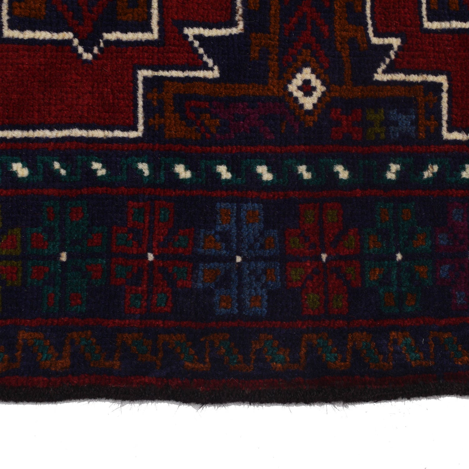 Handmade Balochi Rug 2' 9" x 4' 5" ft / 83 x 134 cm - No. G19055