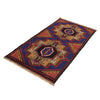 Blue Color Baluchi Rug 2' 9" x 4' 8" ft / 83 x 143 cm - No. G19125