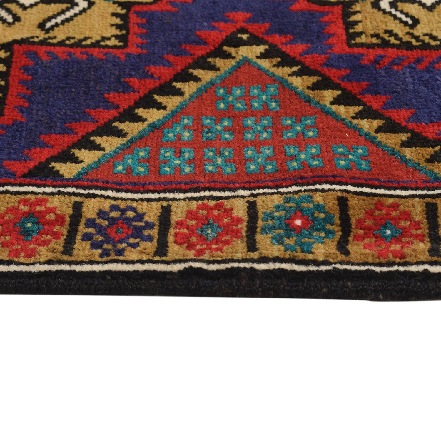 Blue Color Baluchi Rug 2' 9" x 4' 6" ft / 83 x 137 cm - No. G19126