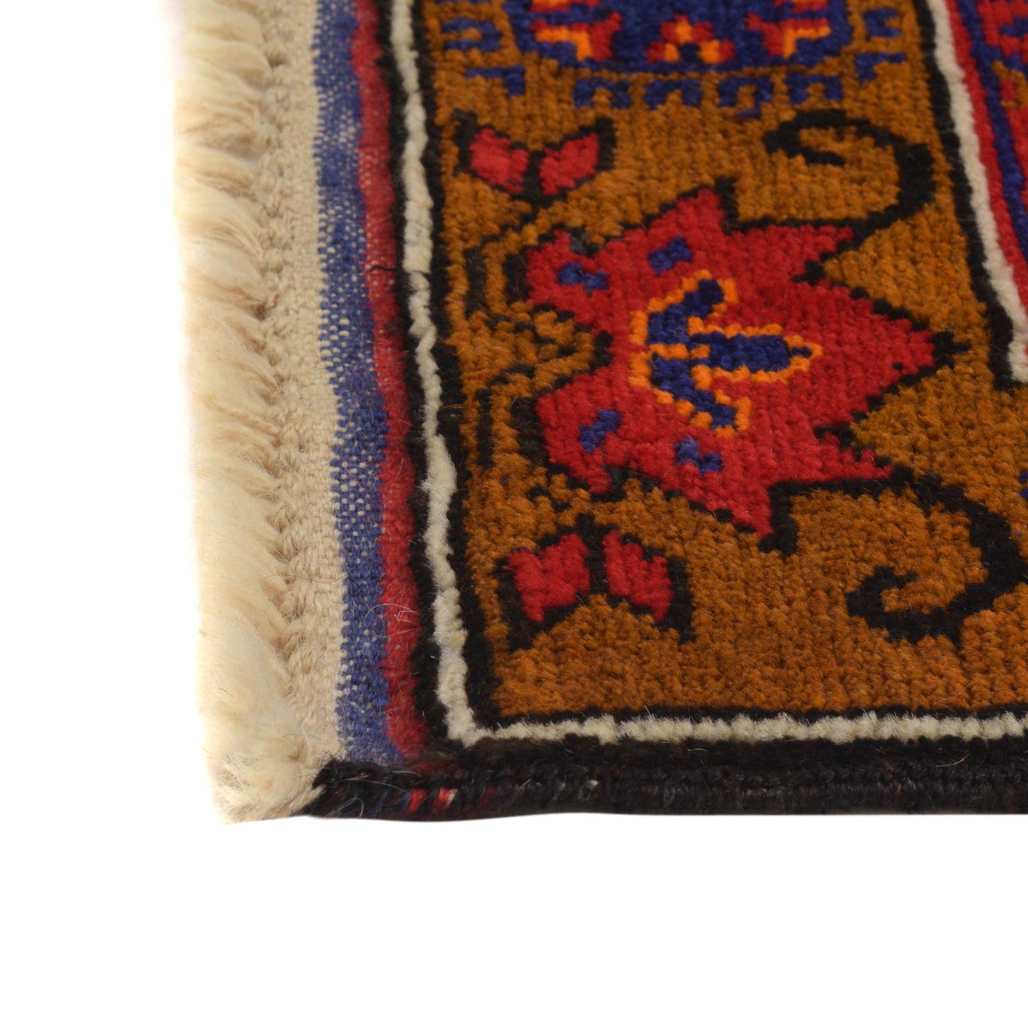 Blue Color Baluchi Rug 2' 10" x 4' 9" ft / 86 x 146 cm - No. G19129