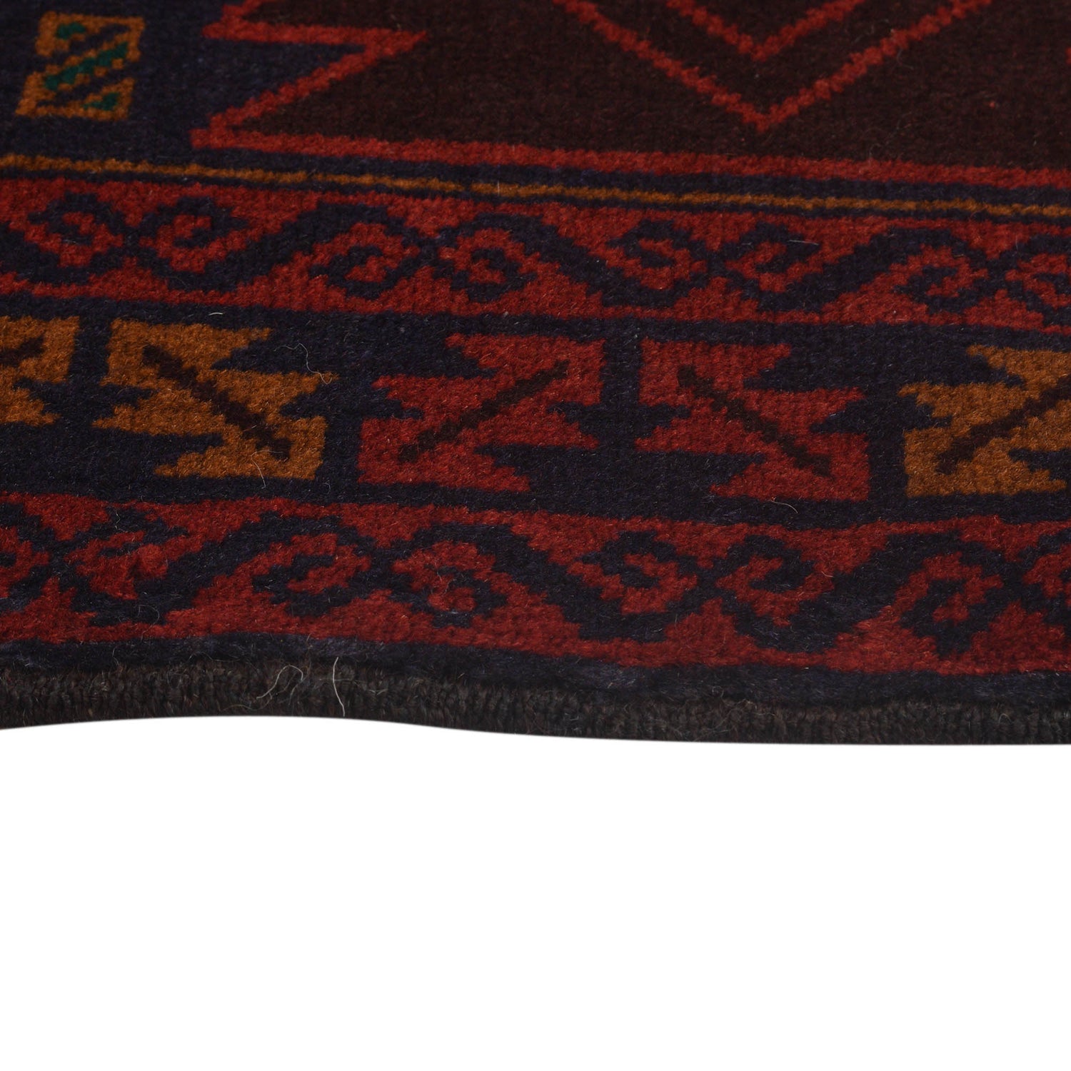 Multi Color Baluchi Rug 3' 2" x 4' 10" ft / 96 x 148 cm - No. G19145