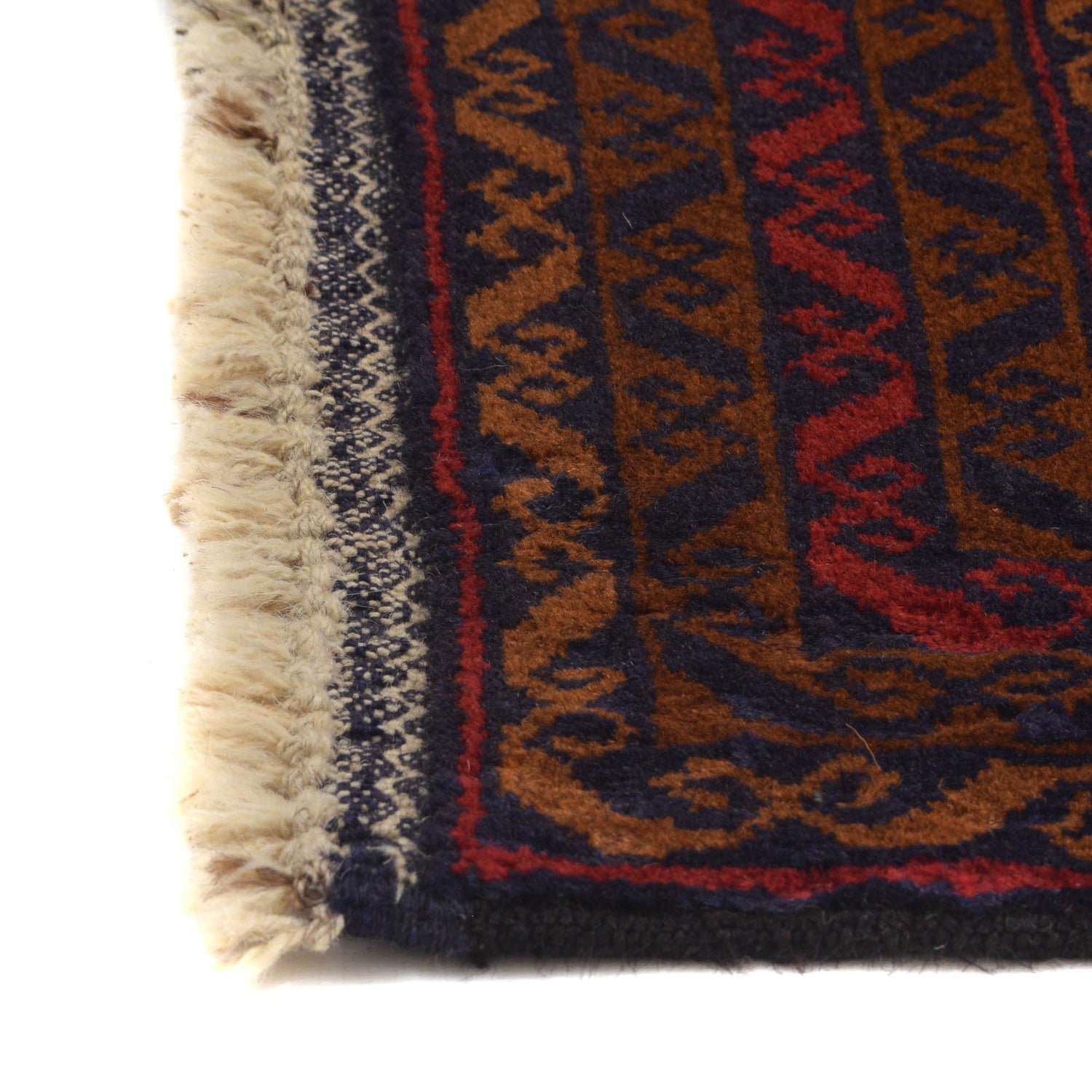 Red Color Baluchi Rug 2' 11" x 5' 0" ft / 89 x 153 cm - No. G19147