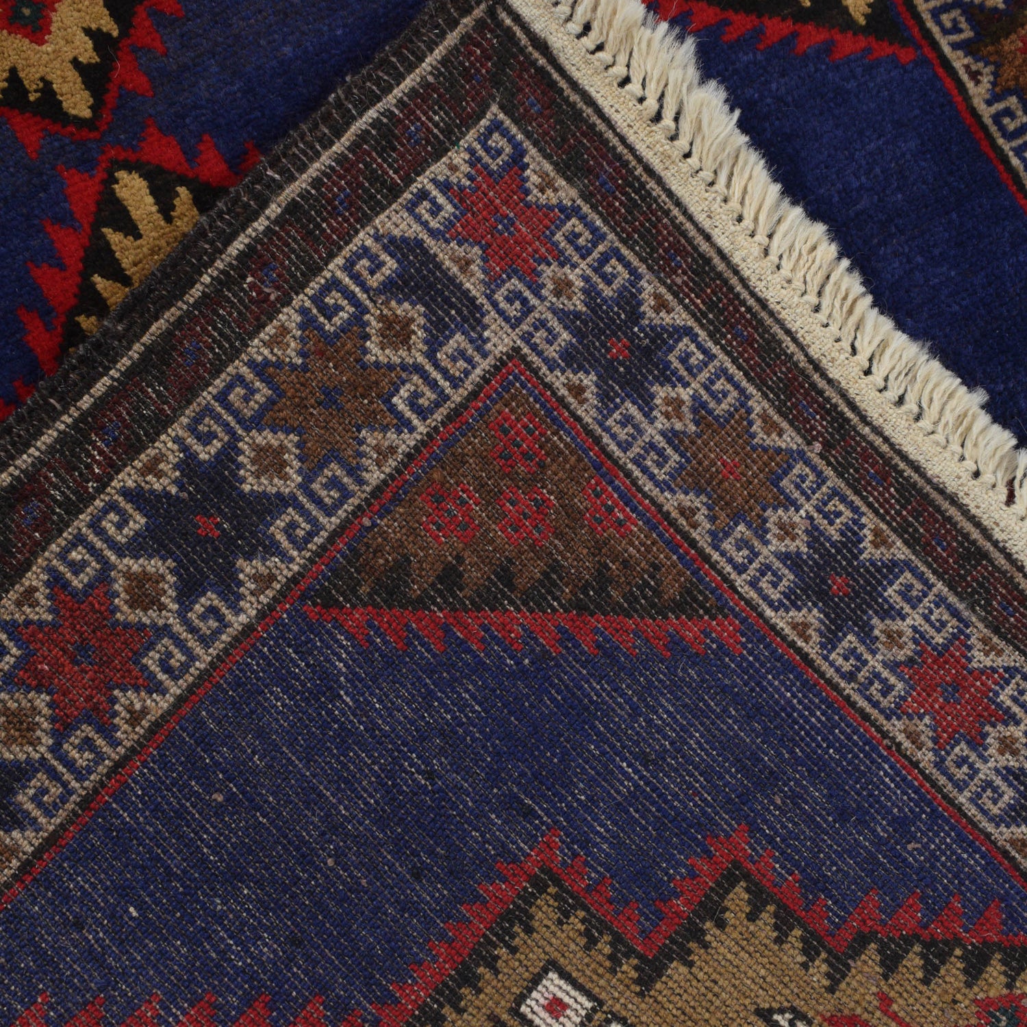 Blue Color Baluchi Rug 2' 10" x 5' 2" ft / 86 x 157 cm - No. G19148