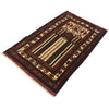 Small Prayer Carpet 2' 11" x 4' 11" ft / 90 x 151 cm - G19162