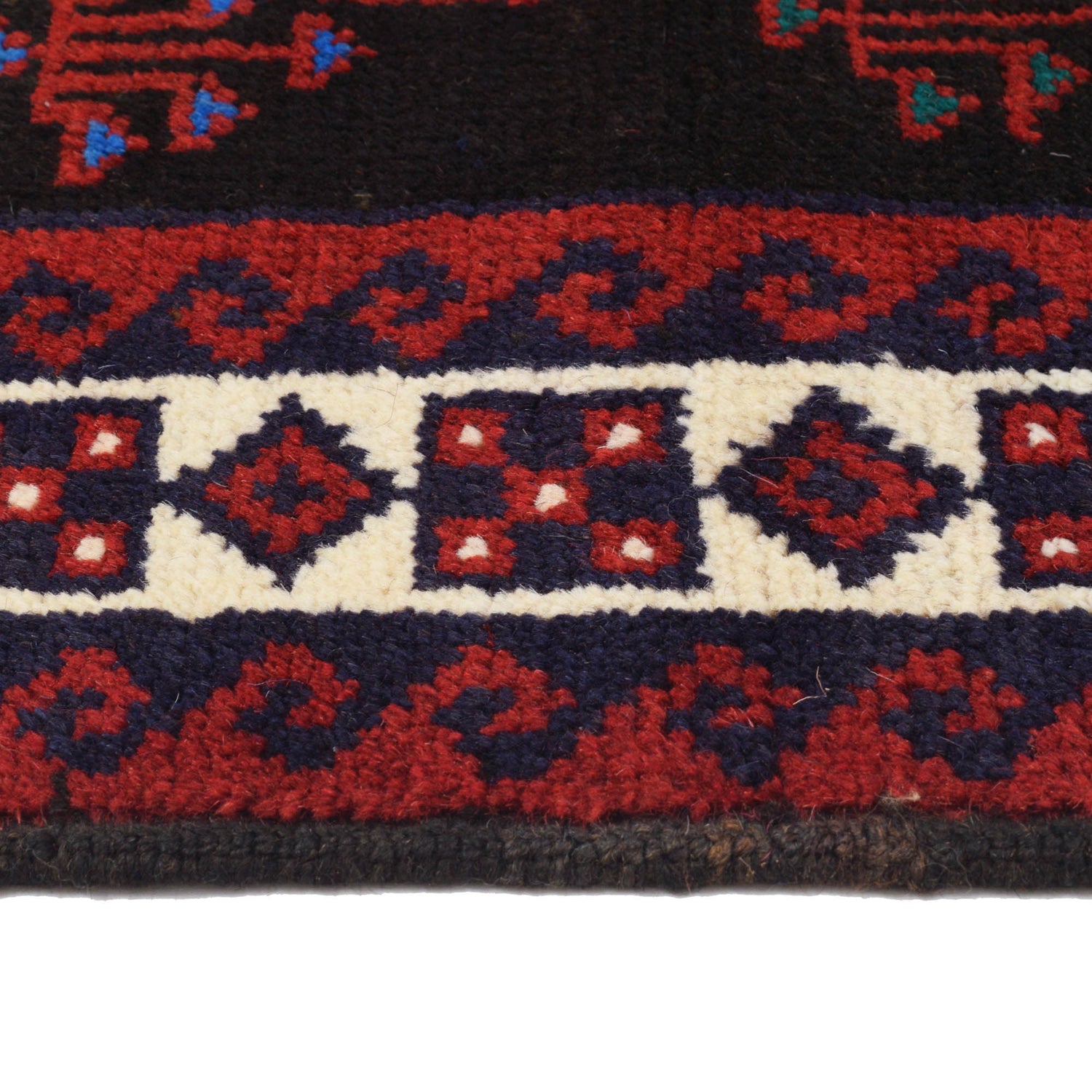 Baluch Small Size Rug 2' 9" x 4' 6" ft / 83 x 136 cm - No. G19247