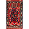 Handmade Prayer Rug 2' 9" x 4' 5" ft / 84 x 135 cm - G19426