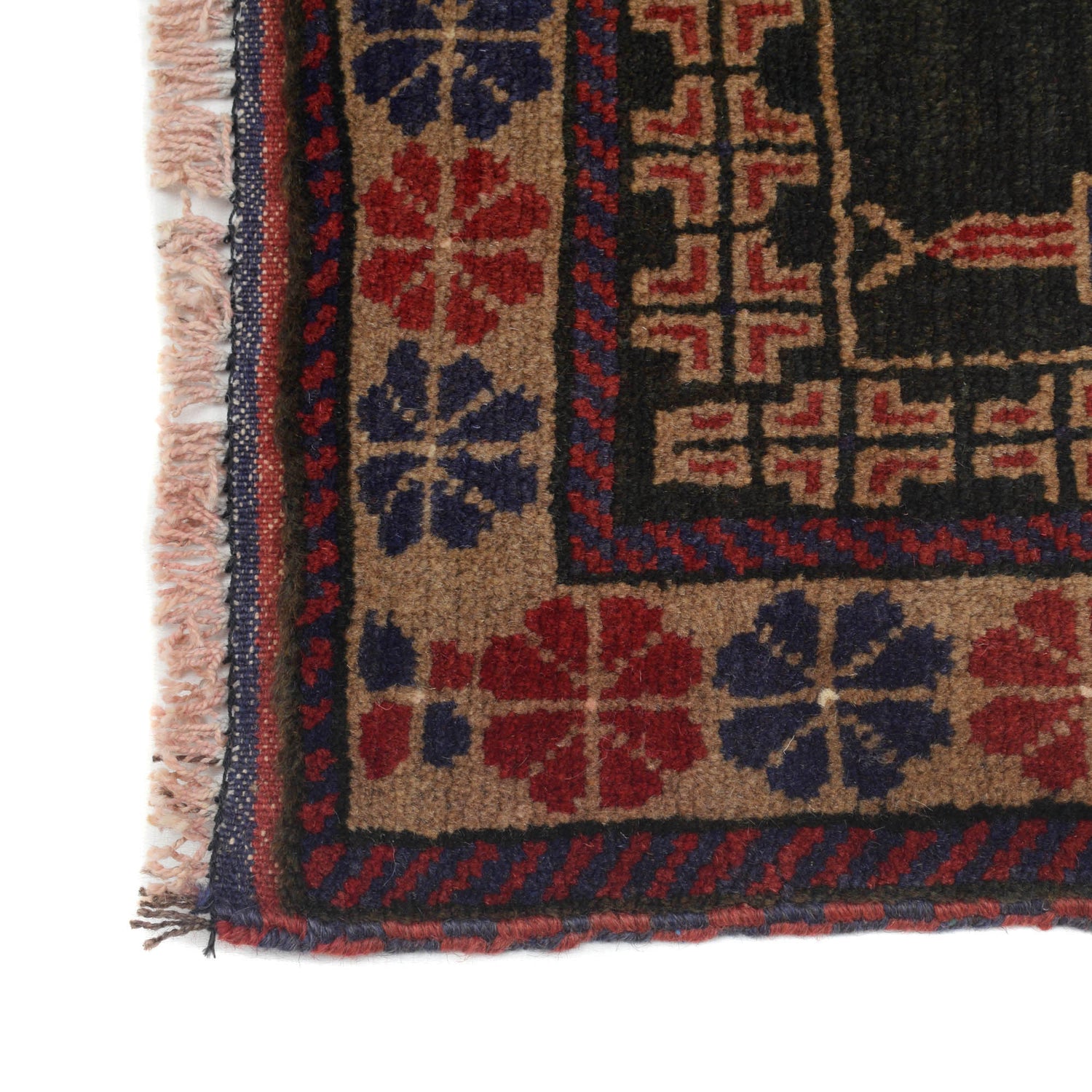 Small Prayer Carpet 2' 8" x 4' 4" ft / 82 x 132 cm - No. G19431