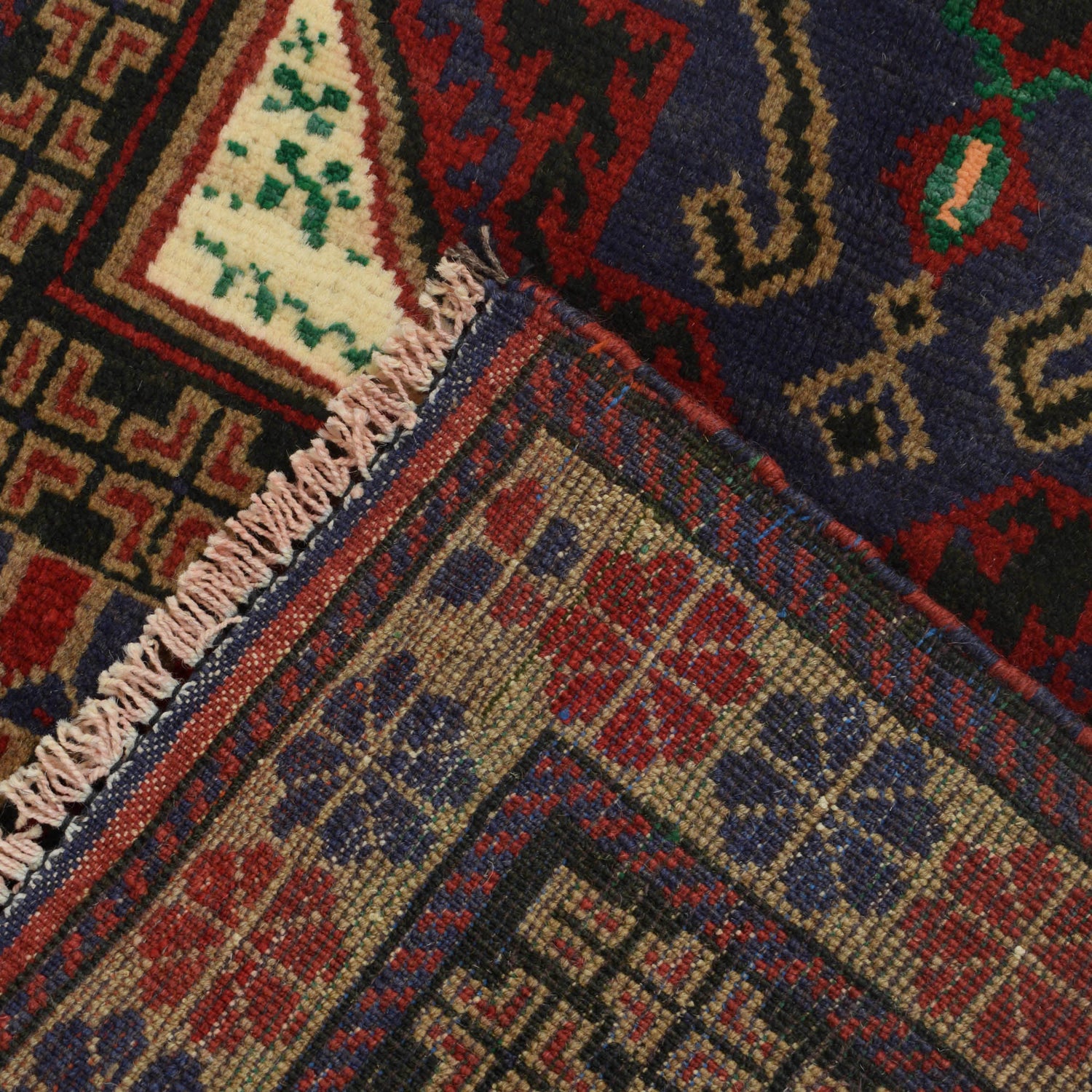 Small Prayer Carpet 2' 8" x 4' 4" ft / 82 x 132 cm - No. G19431