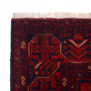 Red Color Afghan Area Rug 3' 5" x 5' 0" ft / 105 x 152 cm - No. G19652