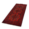 Red Color Khal Mohammadi Runner Rug 2' 7" x 6' 4" ft / 80 x 192 cm - No. G19659