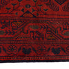 Red Color Khal Mohammadi Runner Rug 2' 7" x 6' 4" ft / 80 x 193 cm - No. G19660