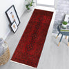 Red Color Khal Mohammadi Runner Rug 2' 7" x 6' 4" ft / 80 x 193 cm - No. G19660