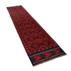 Hand Knotted Mashwani Runner 2' 6" x 11' 4" ft / 76 x 346 cm - No. G19674