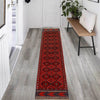 Hand Knotted Mashwani Runner 2' 6" x 11' 4" ft / 76 x 346 cm - No. G19674